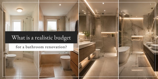 What Is a Realistic Budget for a Bathroom Renovation?